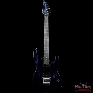 Suhr Modern Alder HH Floyd Ebony Fretboard Blue Sparkle Drip - Image 5