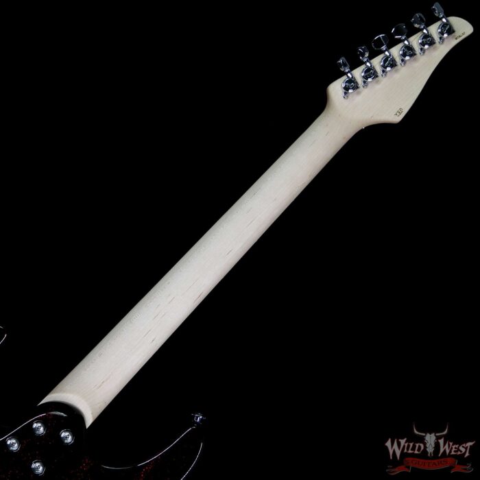 Suhr Modern Alder HH Floyd Ebony Fretboard Red Sparkle Drip - Image 11