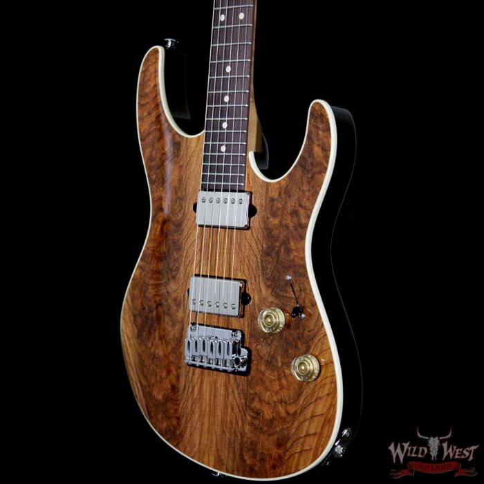 Suhr Modern HH Guatamalan Rosewood Top Basswood Body Roasted Birdseye Maple Neck Natural - Image 2
