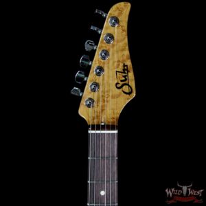 Suhr Modern HH Guatamalan Rosewood Top Basswood Body Roasted Birdseye Maple Neck Natural - Image 8