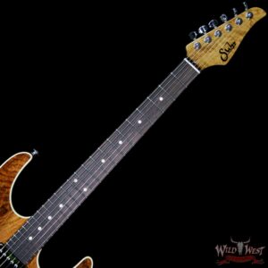 Suhr Modern HH Guatamalan Rosewood Top Basswood Body Roasted Birdseye Maple Neck Natural - Image 9