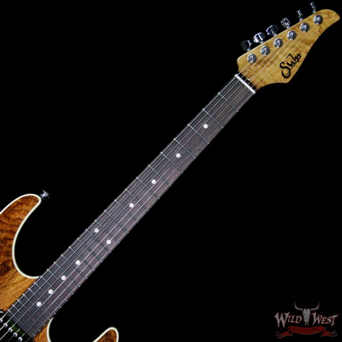 Suhr Modern HH Guatamalan Rosewood Top Basswood Body Roasted Birdseye Maple Neck Natural - Image 9