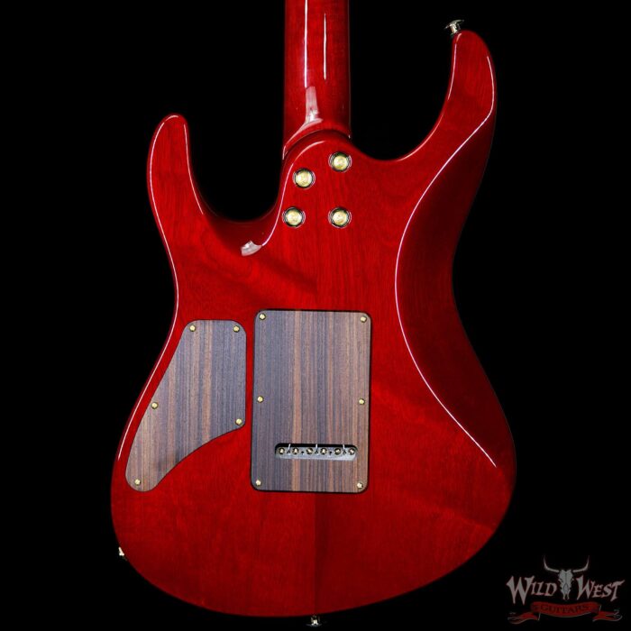 Suhr Modern Spalted Maple Top Pau Ferro Fretboard Aged Cherry Burst - Image 7