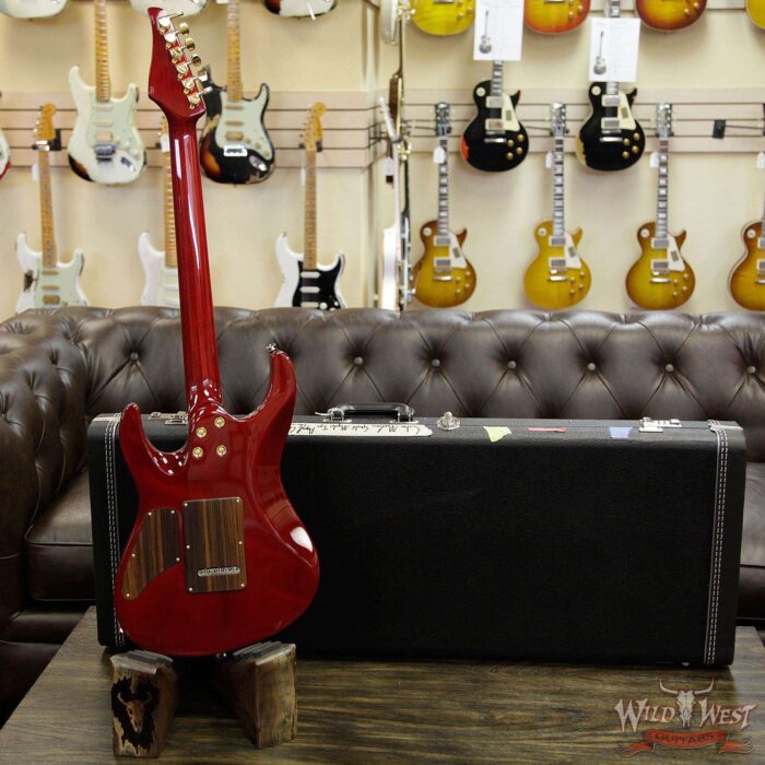 Suhr Modern Spalted Maple Top Pau Ferro Fretboard Aged Cherry Burst - Image 14