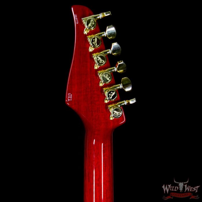 Suhr Modern Spalted Maple Top Pau Ferro Fretboard Aged Cherry Burst - Image 10