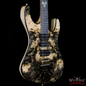 Suhr Modern HSH Burl Buckeye Top Ebony Fretboard Natural - Image 4