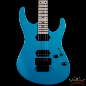 Suhr Custom Modern HH Gotoh Floyd Revers Headstock Maple Neck Blue Chill - Image 3