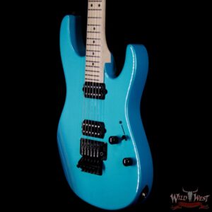 Suhr Custom Modern HH Gotoh Floyd Revers Headstock Maple Neck Blue Chill - Image 2