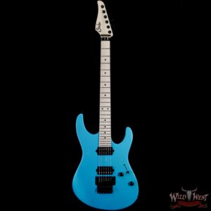 Suhr Custom Modern HH Gotoh Floyd Revers Headstock Maple Neck Blue Chill - Image 4