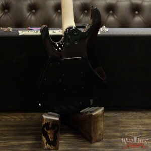 Suhr Modern HH Flame Maple Top Swamp Ash Body Ebony Fretboard Gotoh Floyd Bridge Trans Black - Image 13
