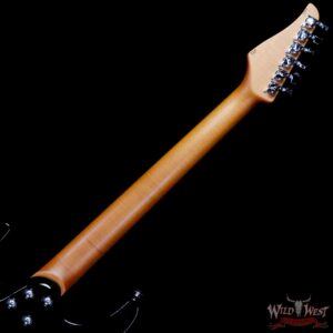 Suhr Custom Modern HSH Flame Maple Top Roasted Maple Neck Trans Teal - Image 5
