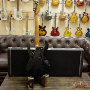 Suhr Modern HSH Floyd Hand Selected Burl Maple Top Roasted Maple Neck Ebony Fingerboard Reverse Head Natural - Image 11