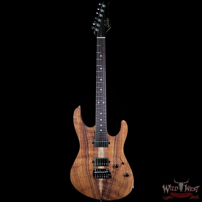 Suhr Modern HH Koa Top Indian Rosewood Fingerboard Satin Finish Natural - Image 4