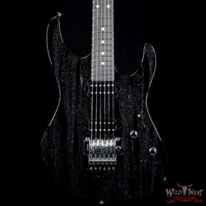 Suhr Modern Alder HH Floyd Ebony Fretboard Silver Sparkle Drip - Image 3