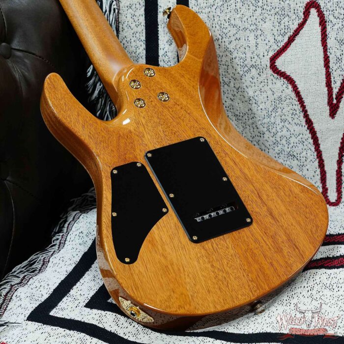 Suhr Custom Modern HSH Flame Maple Top Genuine Mahogany Body & Neck Indian Rosewood Fingerboard Magenta Pink 7.95 LBS - Image 9
