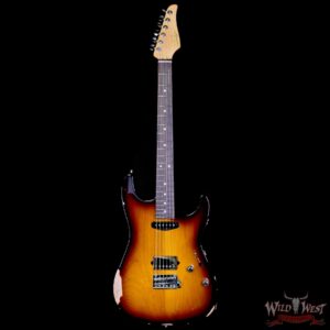 Suhr Custom Classic S Antique SH Rear Rout Indian Rosewood Fingerboard 2 Tone Tobacco Burst 7.35 LBS - Image 3