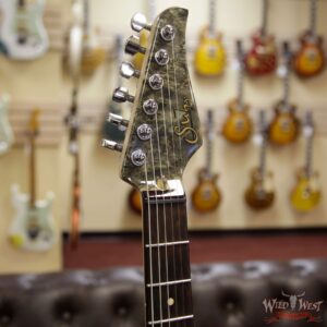 2016 Suhr Classic T 24 Buckeye Burl Top Cocobolo Fingerboard Natural - Image 7
