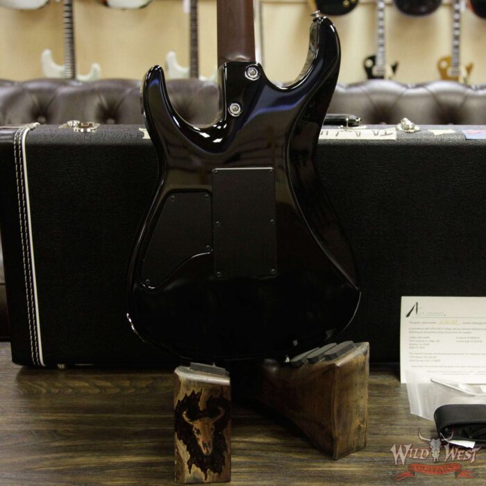 Tom Anderson Angel HSH Schaller Flame Top Chocolate Maple Neck Rosewood Board Natural Black to T-Red Burst with Binding - Image 14