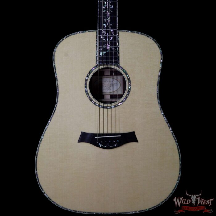 2004 Taylor PS 10 Engelmann Spruce Top Brazilian Rosewood Back & Side Natural - Image 3