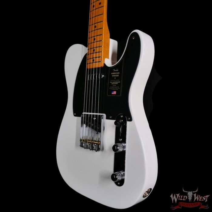 2025 Fender Limited Edition American Vintage II 1951 Telecaster Maple Fingerboard Prototype White 7.15 LBS - Image 2