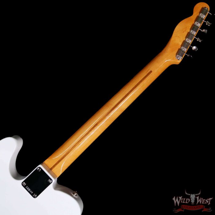 2025 Fender Limited Edition American Vintage II 1951 Telecaster Maple Fingerboard Prototype White 7.15 LBS - Image 5