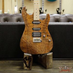 Tom Anderson Drop Top HSS Private Reserve Koa Top Mahogany Body Carmel Maple Neck Natural - Image 13