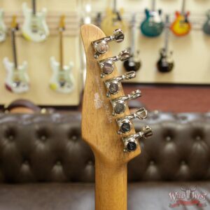 Tom Anderson Cobra HH Quilt Maple Top Rosewood Fretboard Bora To Transparent Blue Burst with Binding - Image 13