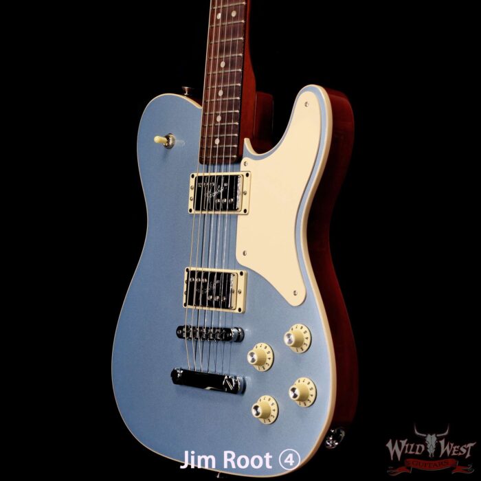 Jim Root Collection 2018 Fender Limited Edition Troublemaker Telecaster Ice Blue Metallic - Image 2