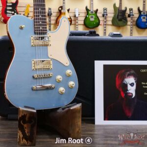 Jim Root Collection 2018 Fender Limited Edition Troublemaker Telecaster Ice Blue Metallic - Image 6