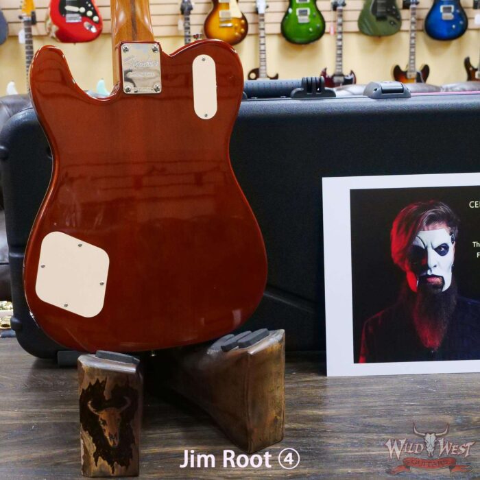 Jim Root Collection 2018 Fender Limited Edition Troublemaker Telecaster Ice Blue Metallic - Image 9