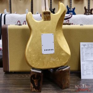 Fender Custom Shop Todd Krause Masterbuilt Eric Clapton Signature Stratocaster NOS Gold Leaf 8.00 lbs - Image 11