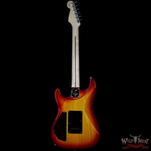 1999 Fender Custom Shop Carved Top Stratocaster Quilt Maple Top Birdseye Neck Sunburst - Image 6