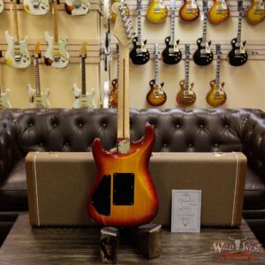 1999 Fender Custom Shop Carved Top Stratocaster Quilt Maple Top Birdseye Neck Sunburst - Image 15
