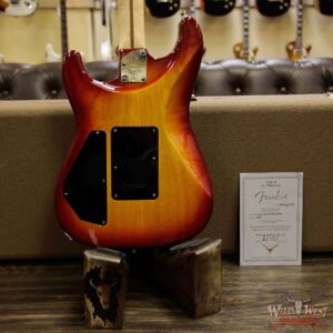1999 Fender Custom Shop Carved Top Stratocaster Quilt Maple Top Birdseye Neck Sunburst - Image 16
