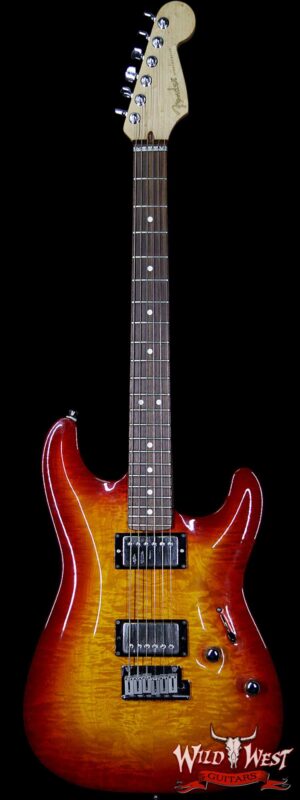 1999 Fender Custom Shop Carved Top Stratocaster Quilt Maple Top Birdseye Neck Sunburst