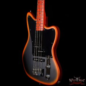 2020 NAMM Fender Custom Shop Jason Smith Masterbuilt Offset Tele Bass NOS P/J Pickups Solar Eclipse Burst - Image 2