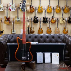2020 NAMM Fender Custom Shop Jason Smith Masterbuilt Offset Tele Bass NOS P/J Pickups Solar Eclipse Burst - Image 8