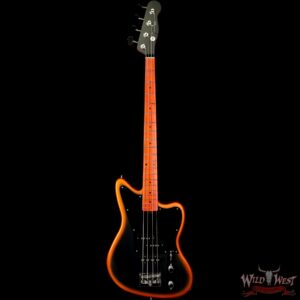 2020 NAMM Fender Custom Shop Jason Smith Masterbuilt Offset Tele Bass NOS P/J Pickups Solar Eclipse Burst - Image 3