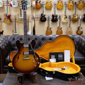 2020 NAMM Gibson Custom Shop 1961 ES-335 Dots Reissue VOS Vintage Burst - Image 8