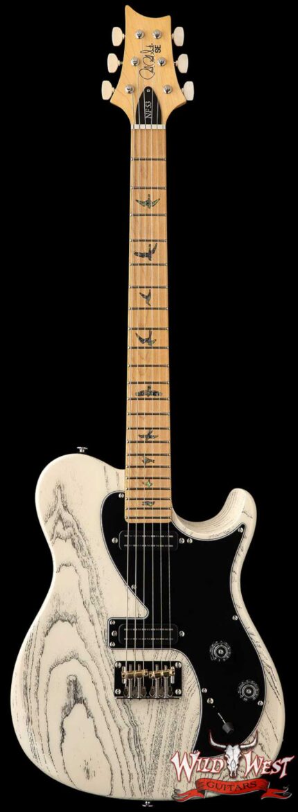 2025 Paul Reed Smith PRS SE Series SE NF 53 Swamp Ash Body with Bolt-On Maple Neck White Doghair 7.95 lbs