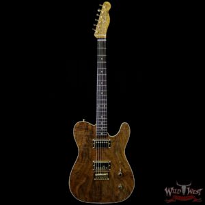 Fender Custom Shop Masterbuilt Dennis Galuszka Artisan Claro Walnut Telecaster HH African Blackwood Board - Image 5