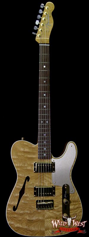 Fender Custom Shop Dennis Galuszka Masterbuilt Artisan Thinline Telecater HH Tamo Ash Top Natural