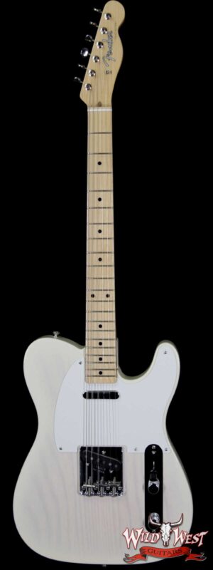 Fender USA American Vintage ‘58 Telecaster Maple Neck Aged White Blonde