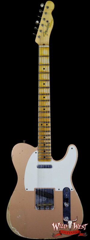 Fender Custom Shop 1952 Telecaster Heavy Relic Maple Streamlined U Neck Copper