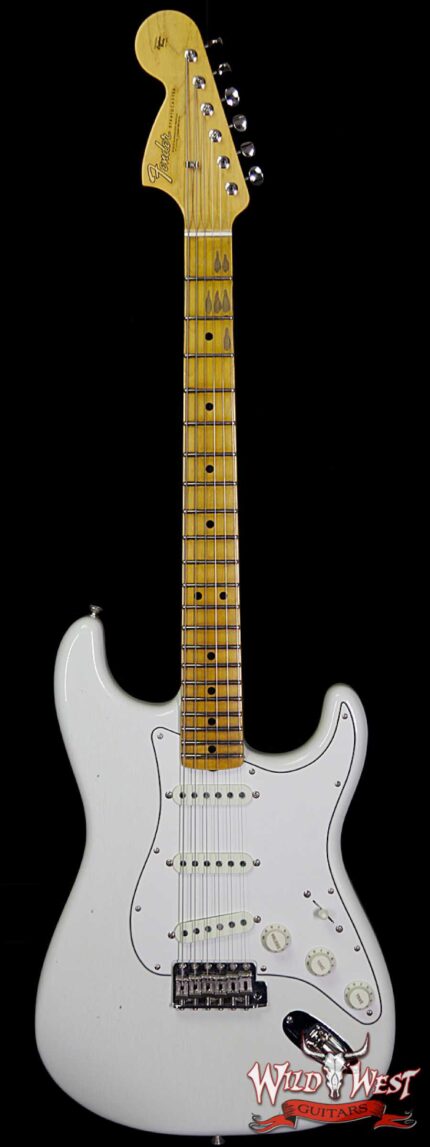 Fender Custom Shop Jimi Hendrix Voodoo Child Signature Stratocaster Journeyman Relic Olympic White