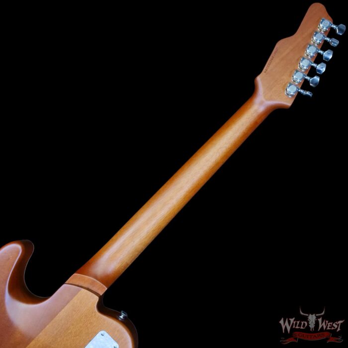 James Tyler JTG M1 (Mongoose) HH Set-Neck Maple Top Okoume Body & Neck Rosewood Fingerboard Black Metallic 7.55 lbs - Image 5
