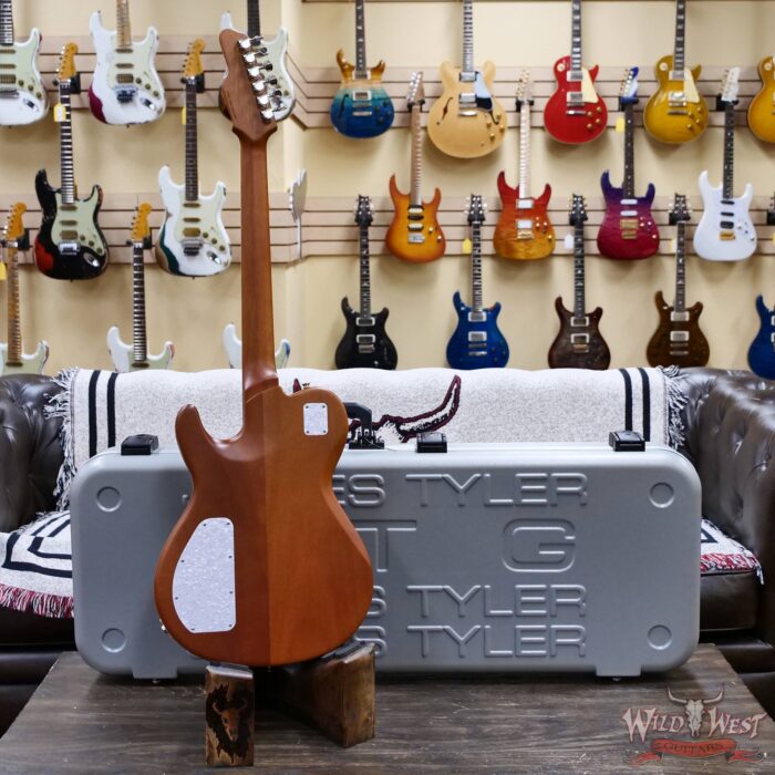 James Tyler JTG M1 (Mongoose) HH Set-Neck Maple Top Okoume Body & Neck Rosewood Fingerboard Black Metallic 7.55 lbs - Image 9