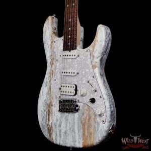 James Tyler USA Studio Elite HD HSS Rosewood Fingerboard Standard '64 Neck White Shmear 7.55 lbs - Image 2