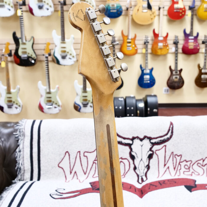 Fender Custom Shop Ron Jessurun Apprentice Built Modernized 1960 Stratocaster Relic Super Aged Olympic White 7.45 lbs - Image 11