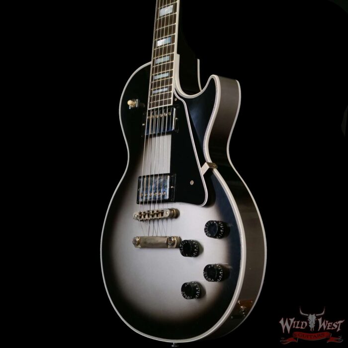 Gibson Custom Shop M2M Les Paul Custom VOS Silverburst 9.70 lbs - Image 2